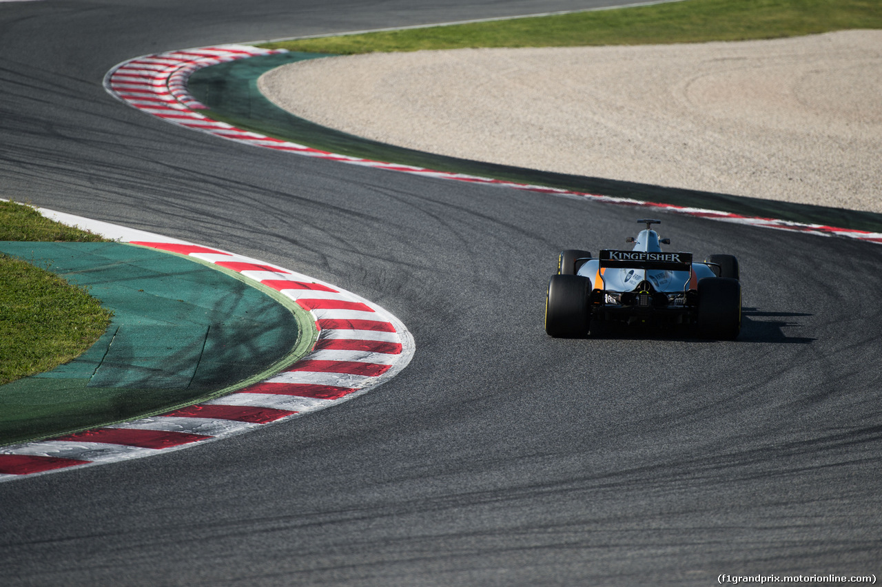 TEST F1 BARCELLONA 9 MARZO, Esteban Ocon (FRA) Sahara Force India F1 VJM10.
09.03.2017.