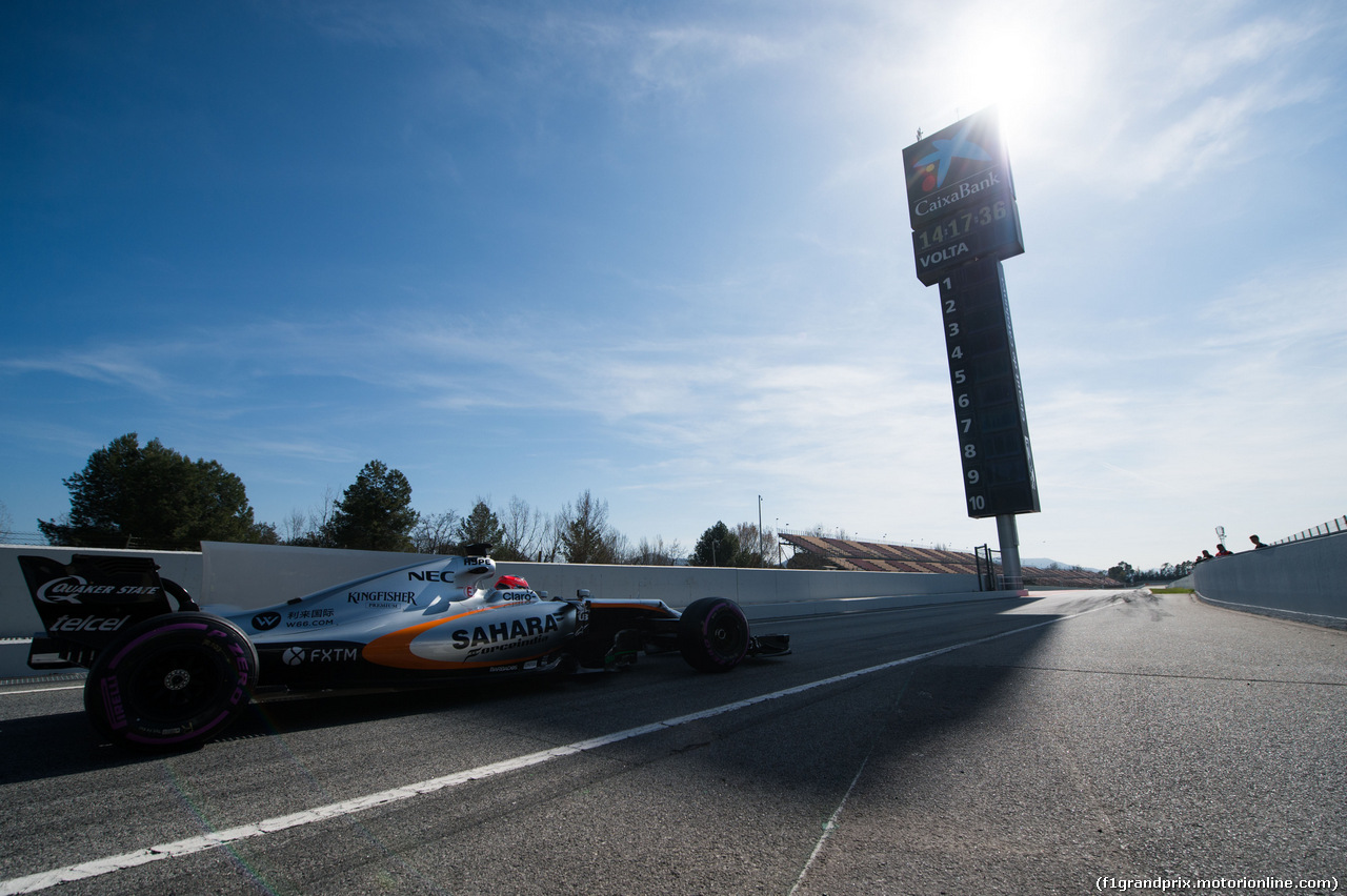 TEST F1 BARCELLONA 9 MARZO