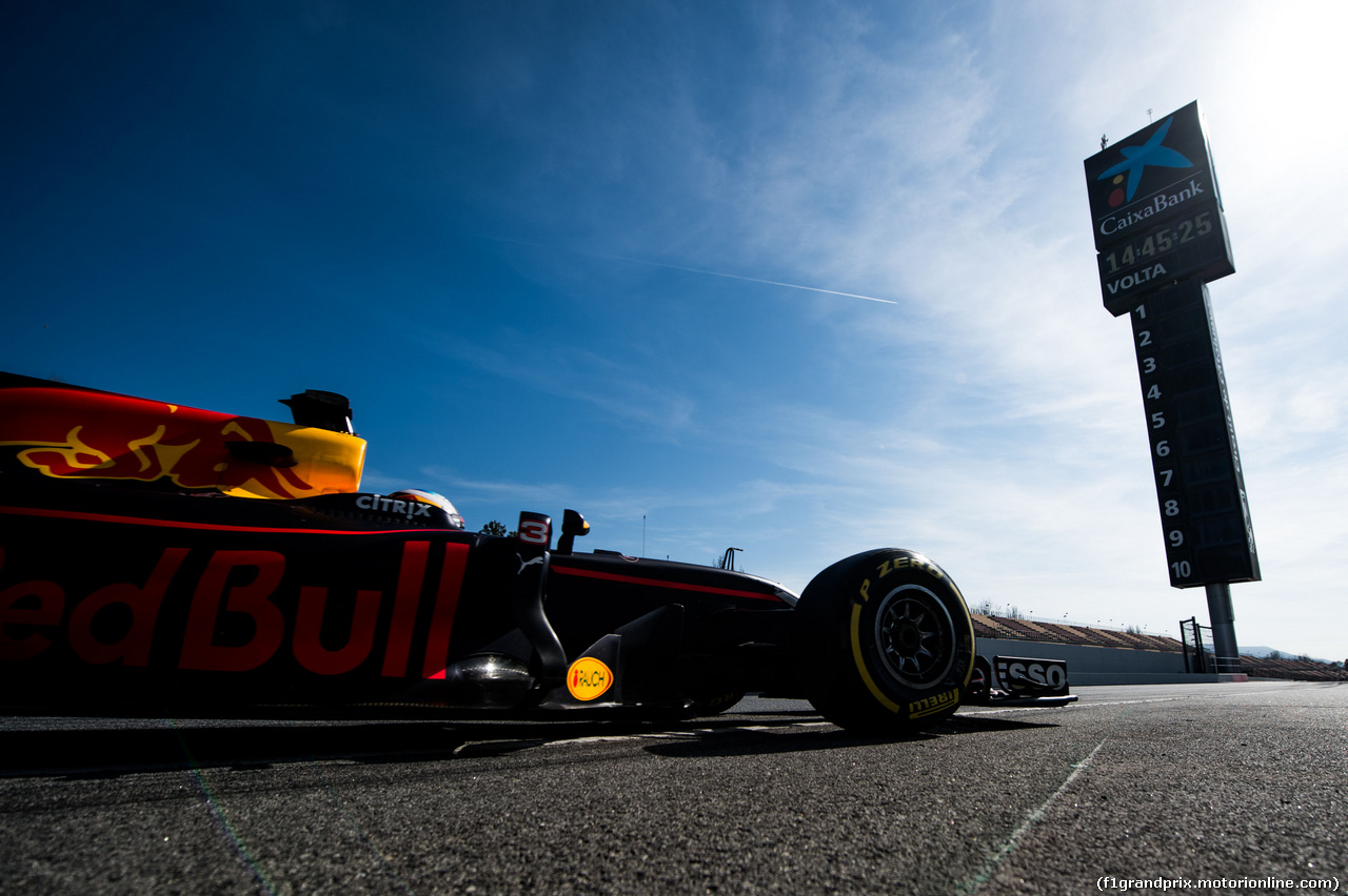 TEST F1 BARCELLONA 9 MARZO, Daniel Ricciardo (AUS) Red Bull Racing RB13.
09.03.2017.
