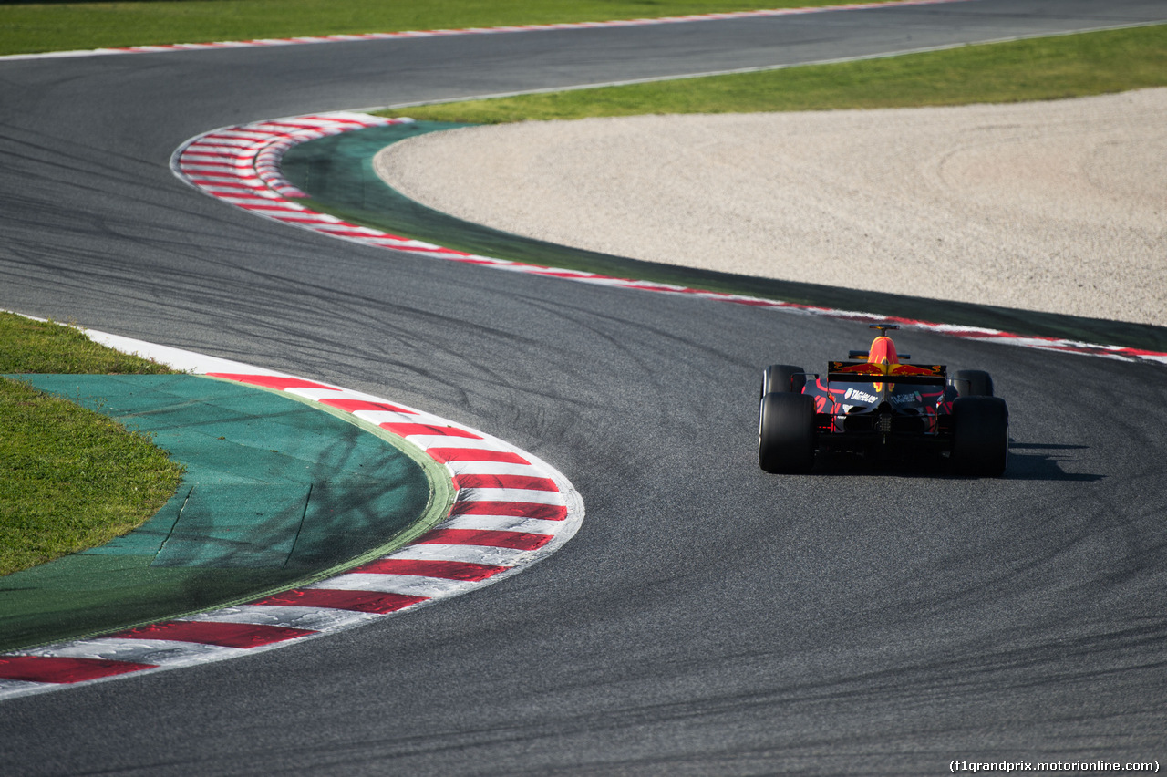 TEST F1 BARCELLONA 9 MARZO, Daniel Ricciardo (AUS) Red Bull Racing RB13.
09.03.2017.