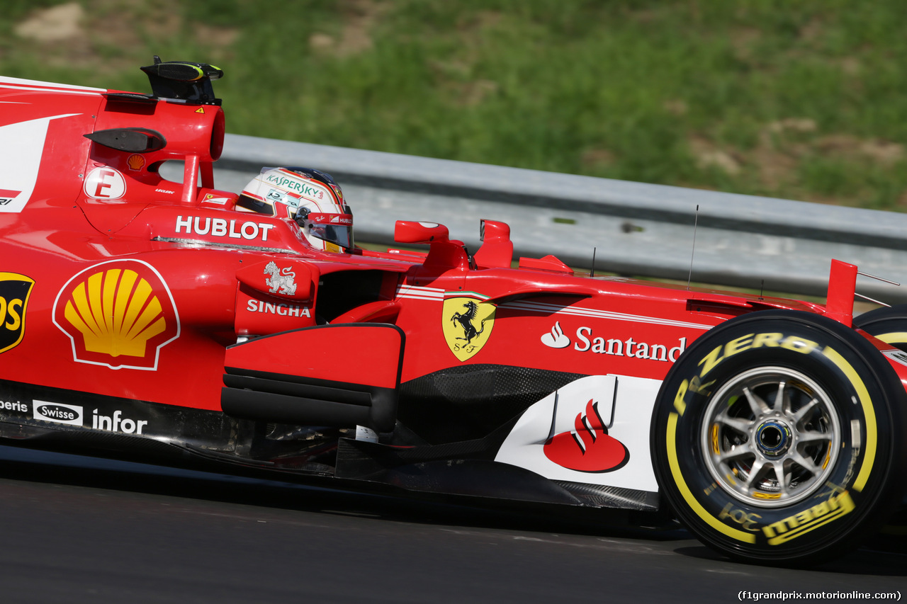 TEST F1 BUDAPEST 01 AGOSTO, Charles Leclerc (MON) Ferrari SF70H Test Driver.
01.08.2017.