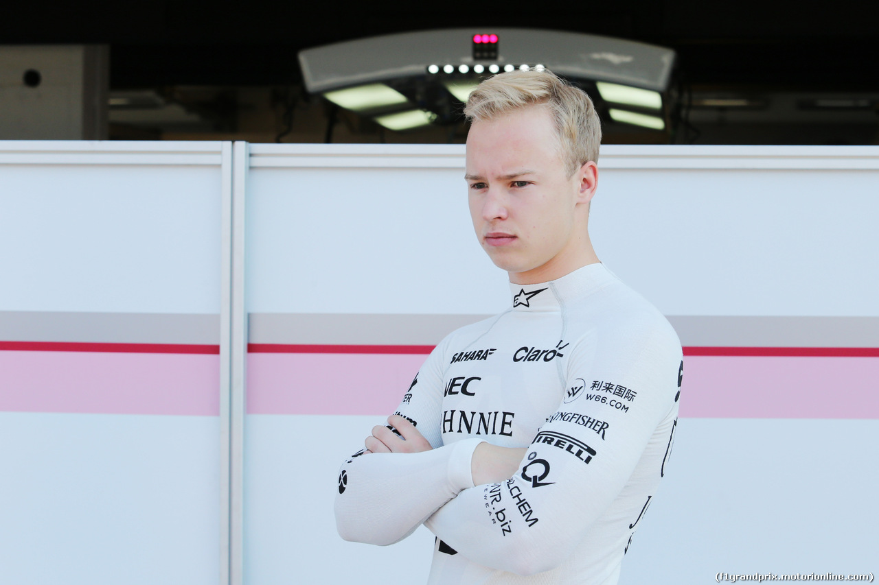 TEST F1 BUDAPEST 01 AGOSTO, Nikita Mazepin (RUS) Sahara Force India F1 Team Development Driver.
01.08.2017.