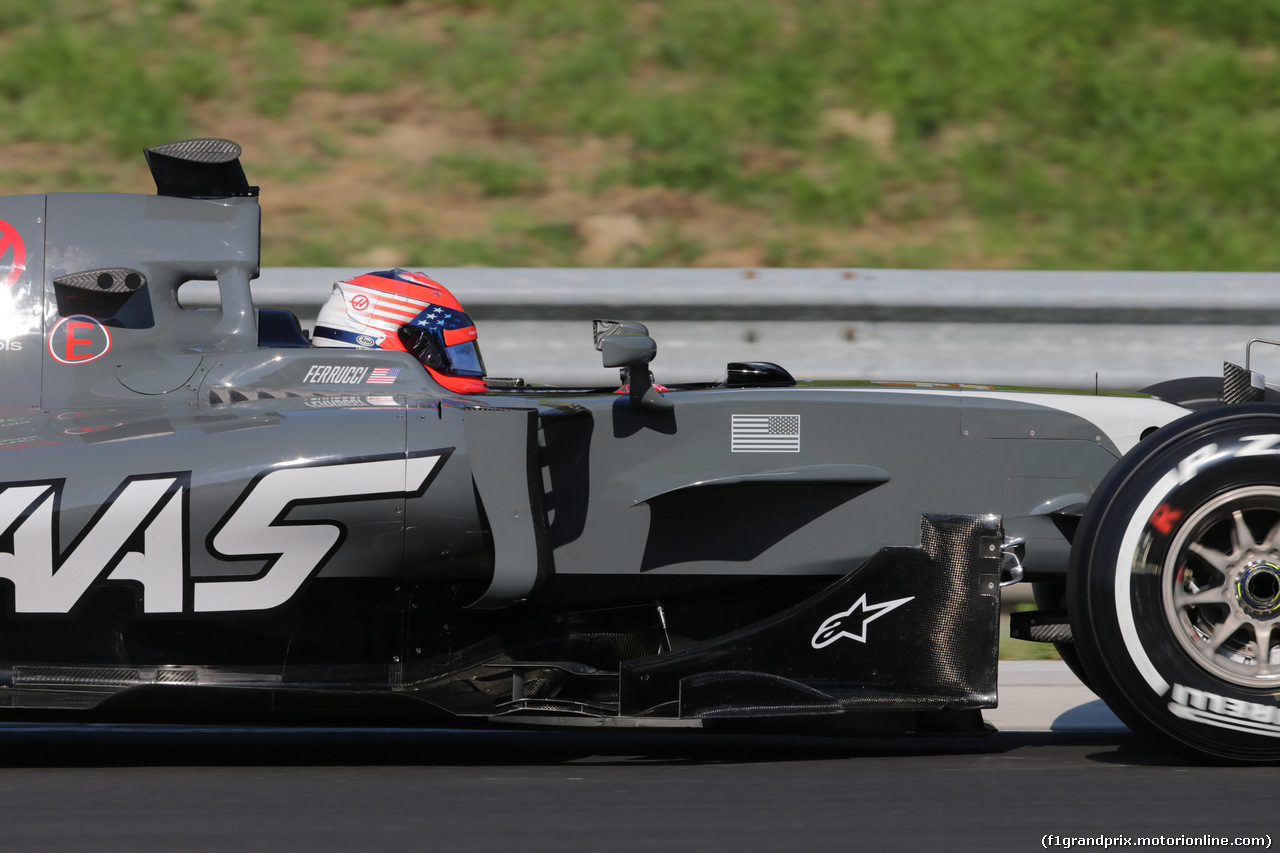 TEST F1 BUDAPEST 01 AGOSTO, Santino Ferrucci (USA) Haas VF-17 Development Driver.
01.08.2017.