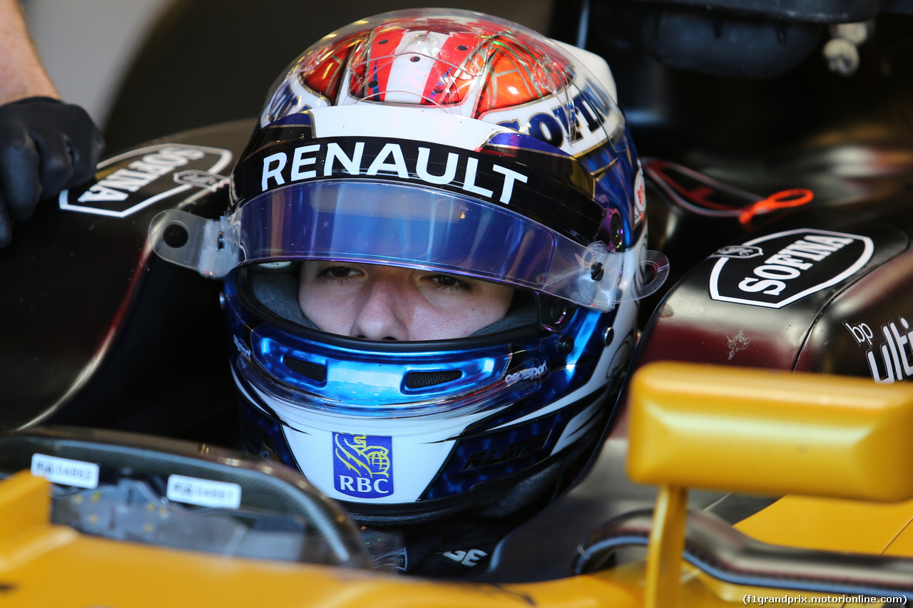 TEST F1 BUDAPEST 01 AGOSTO, Nicholas Latifi (CDN) Renault Sport F1 Team RS17 Test Driver.
01.08.2017.
