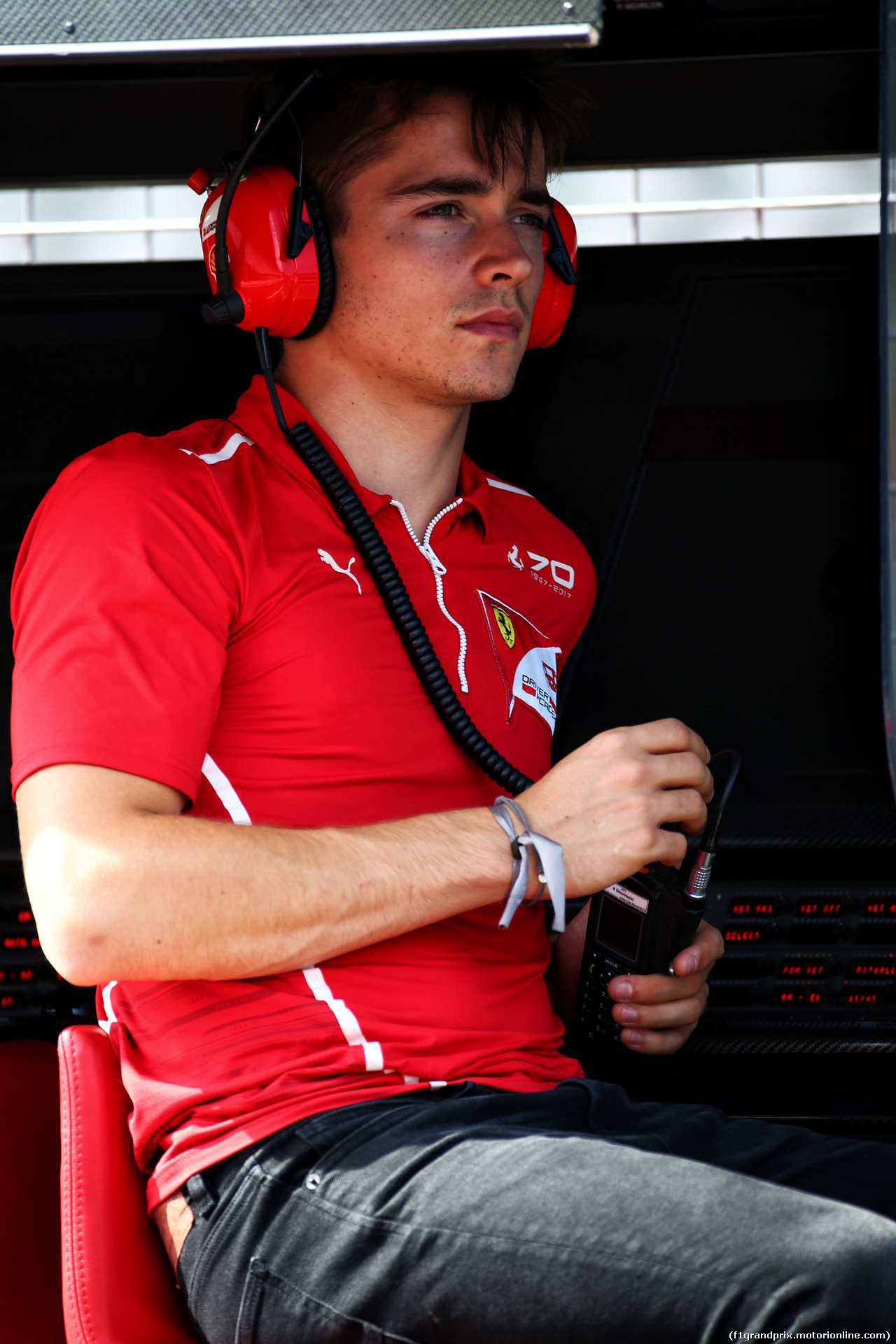 TEST F1 BUDAPEST 02 AGOSTO, Charles Leclerc (MON) Ferrari Test Driver.
02.08.2017.