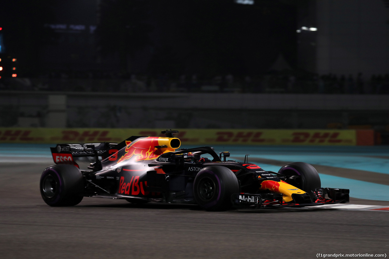 GP ABU DHABI, 25.11.2018 - Gara, Daniel Ricciardo (AUS) Red Bull Racing RB14