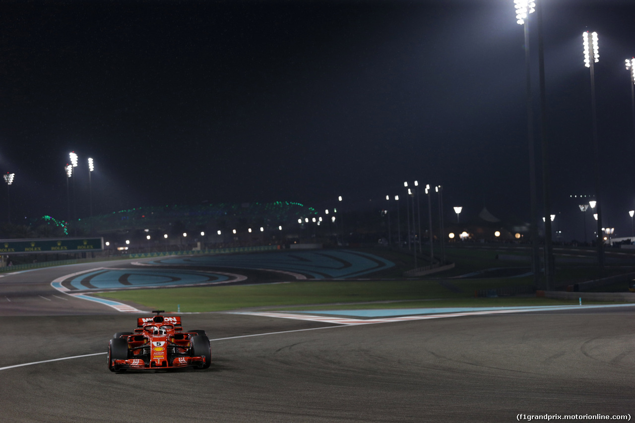 GP ABU DHABI, 25.11.2018 - Gara, Sebastian Vettel (GER) Ferrari SF71H