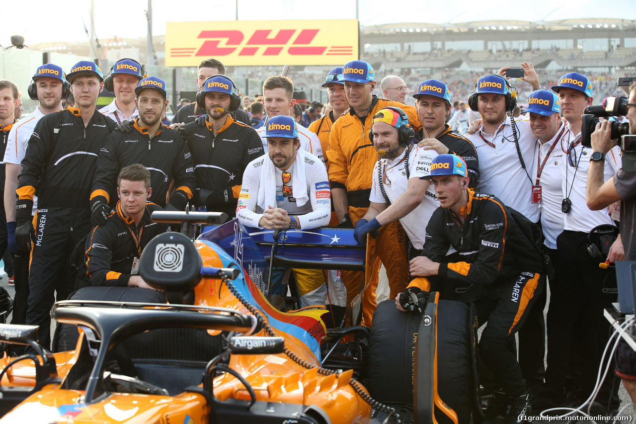 GP ABU DHABI, 25.11.2018 - Gara, Fernando Alonso (ESP) McLaren MCL33