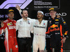 GP ABU DHABI, 25.11.2018 - Gara, 2nd place Sebastian Vettel (GER) Ferrari SF71H, Lewis Hamilton (GBR) Mercedes AMG F1 W09 vincitore e 3rd place Max Verstappen (NED) Red Bull Racing RB14