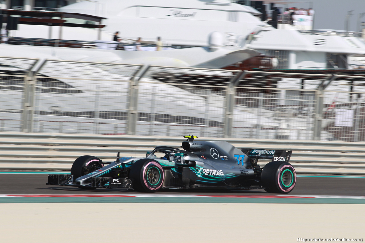 GP ABU DHABI, 24.11.2018 - Prove Libere 3, Valtteri Bottas (FIN) Mercedes AMG F1 W09