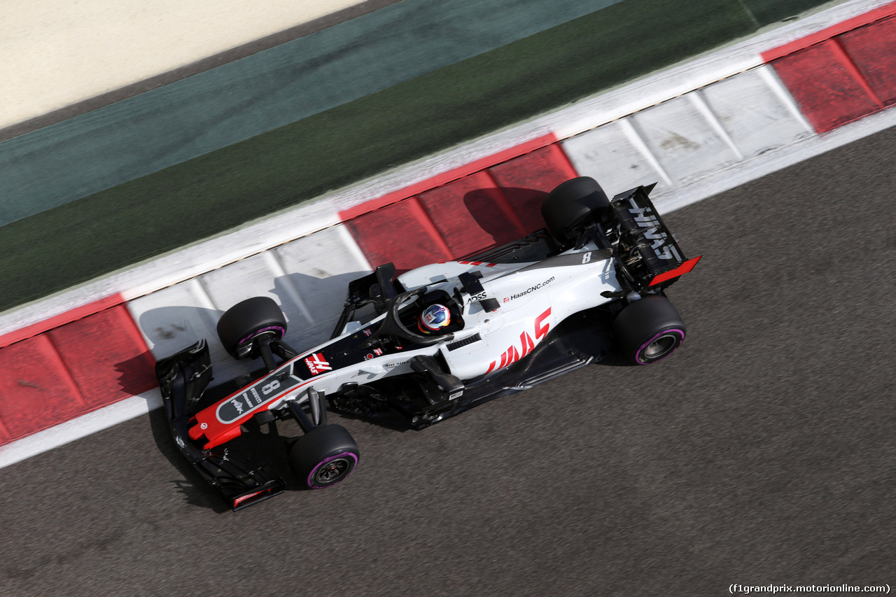 GP ABU DHABI, 24.11.2018 - Prove Libere 3, Romain Grosjean (FRA) Haas F1 Team VF-18