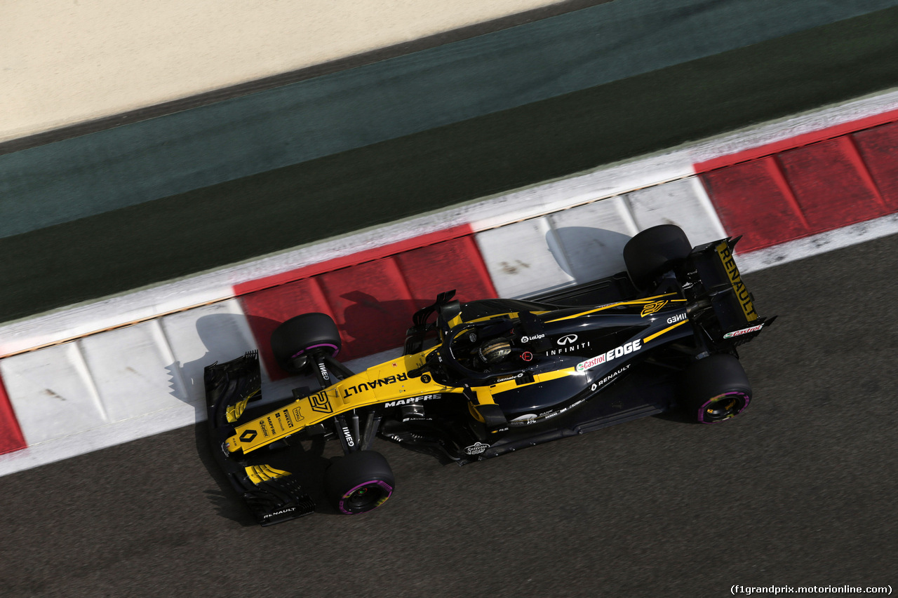 GP ABU DHABI, 24.11.2018 - Prove Libere 3, Nico Hulkenberg (GER) Renault Sport F1 Team RS18