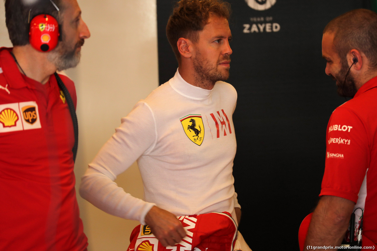 GP ABU DHABI, 24.11.2018 - Prove Libere 3, Sebastian Vettel (GER) Ferrari SF71H