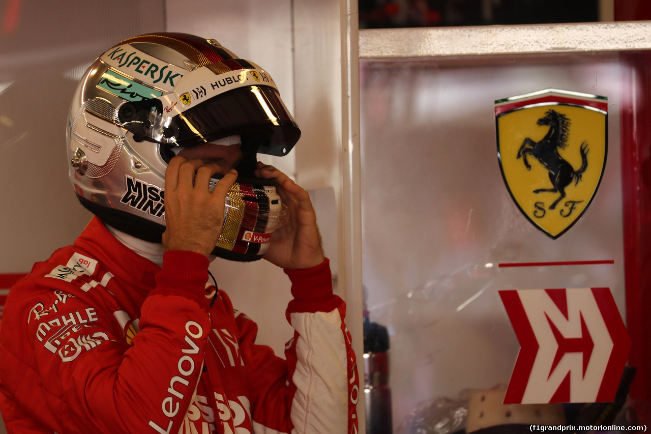 GP ABU DHABI, 24.11.2018 - Prove Libere 3, Sebastian Vettel (GER) Ferrari SF71H