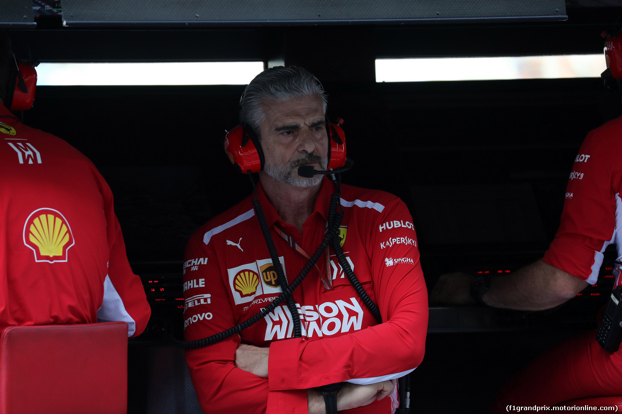 GP ABU DHABI, 24.11.2018 - Prove Libere 3, Maurizio Arrivabene (ITA) Ferrari Team Principal