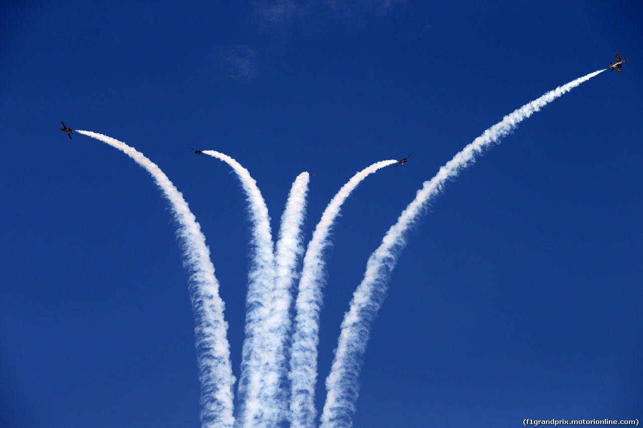 GP ABU DHABI, 24.11.2018 - Qualifiche, Air display