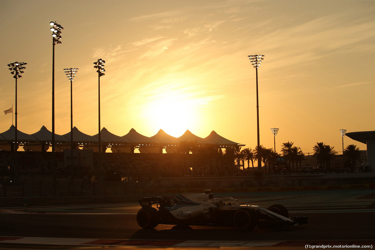 GP ABU DHABI, 24.11.2018 - Qualifiche, Sergey Sirotkin (RUS) Williams FW41