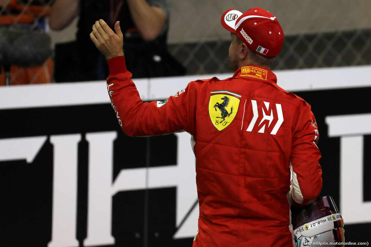 GP ABU DHABI, 24.11.2018 - Qualifiche, 3rd place Sebastian Vettel (GER) Ferrari SF71H