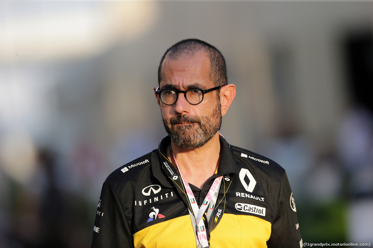 GP ABU DHABI, 24.11.2018 - Qualifiche, Thierry Koskas (FRA) Renault Executive Vice President, Sales & Marketing