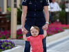 GP ABU DHABI, 24.11.2018 - Free Practice 3, Claire Williams (GBR) Williams Deputy Team Principal with her son Nathanial (Nate)