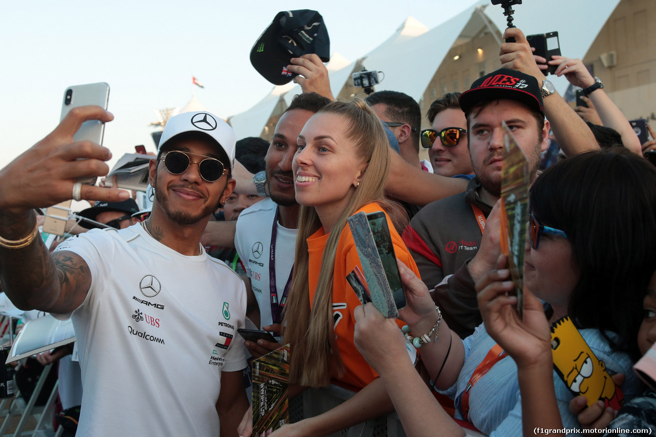 GP ABU DHABI, 22.11.2018 - Lewis Hamilton (GBR) Mercedes AMG F1 W09