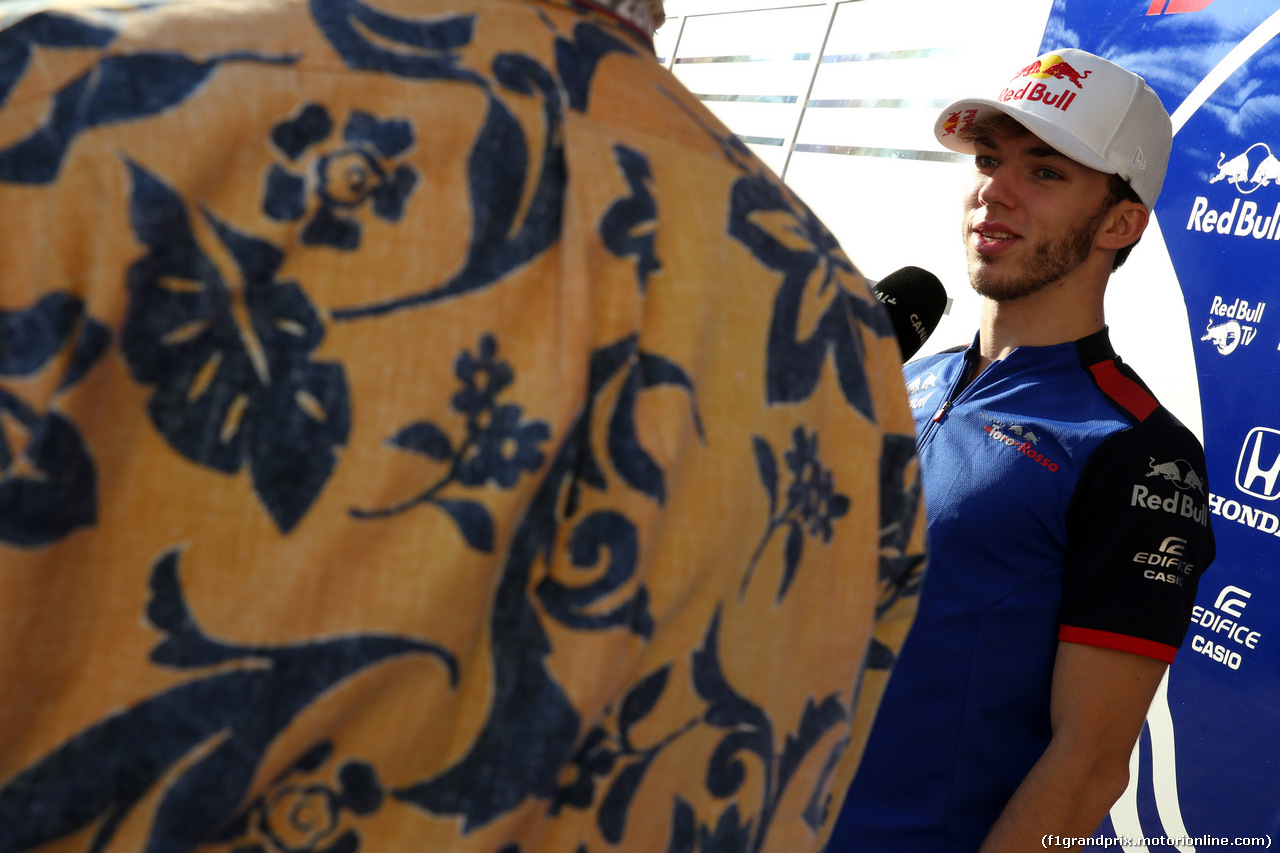 GP ABU DHABI, 22.11.2018 - Pierre Gasly (FRA) Scuderia Toro Rosso STR13