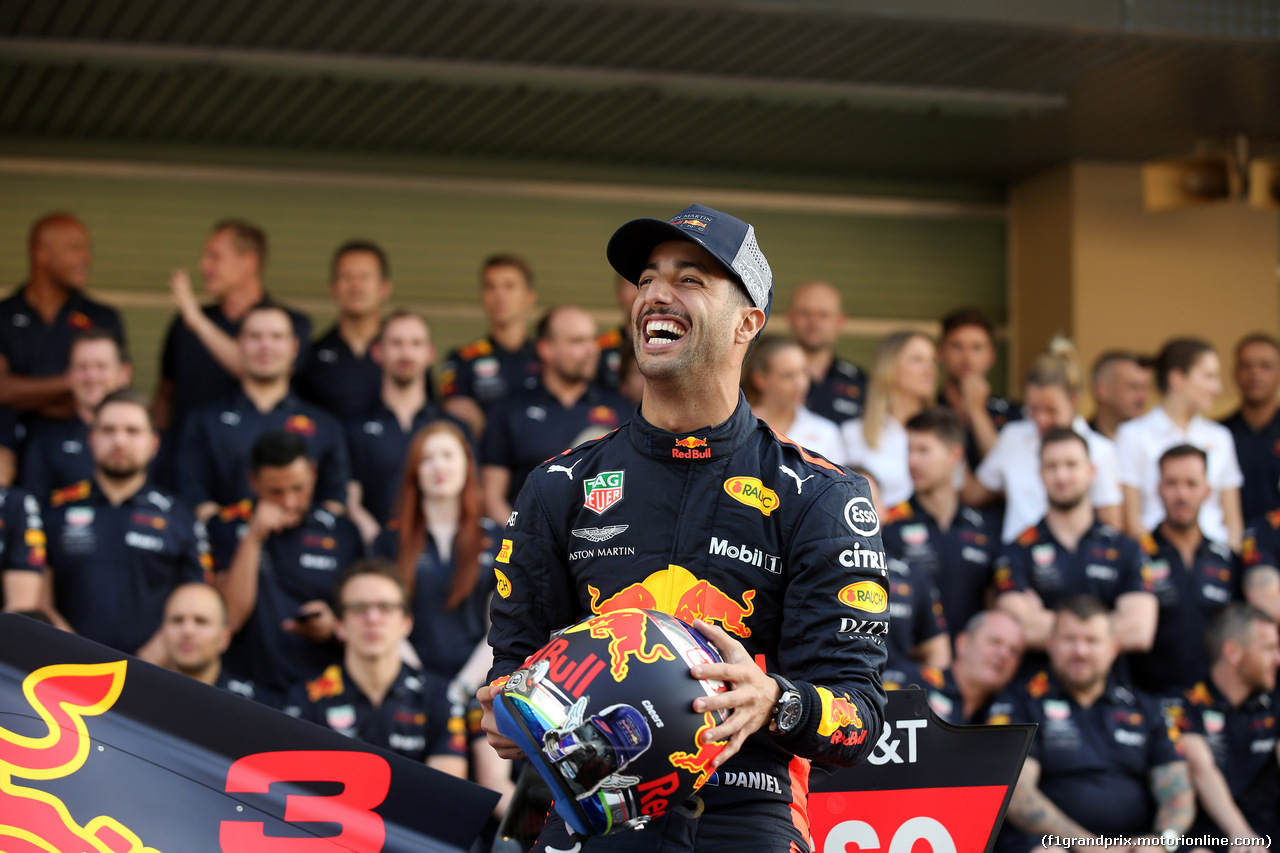 GP ABU DHABI, 22.11.2018 - Daniel Ricciardo (AUS) Red Bull Racing RB14