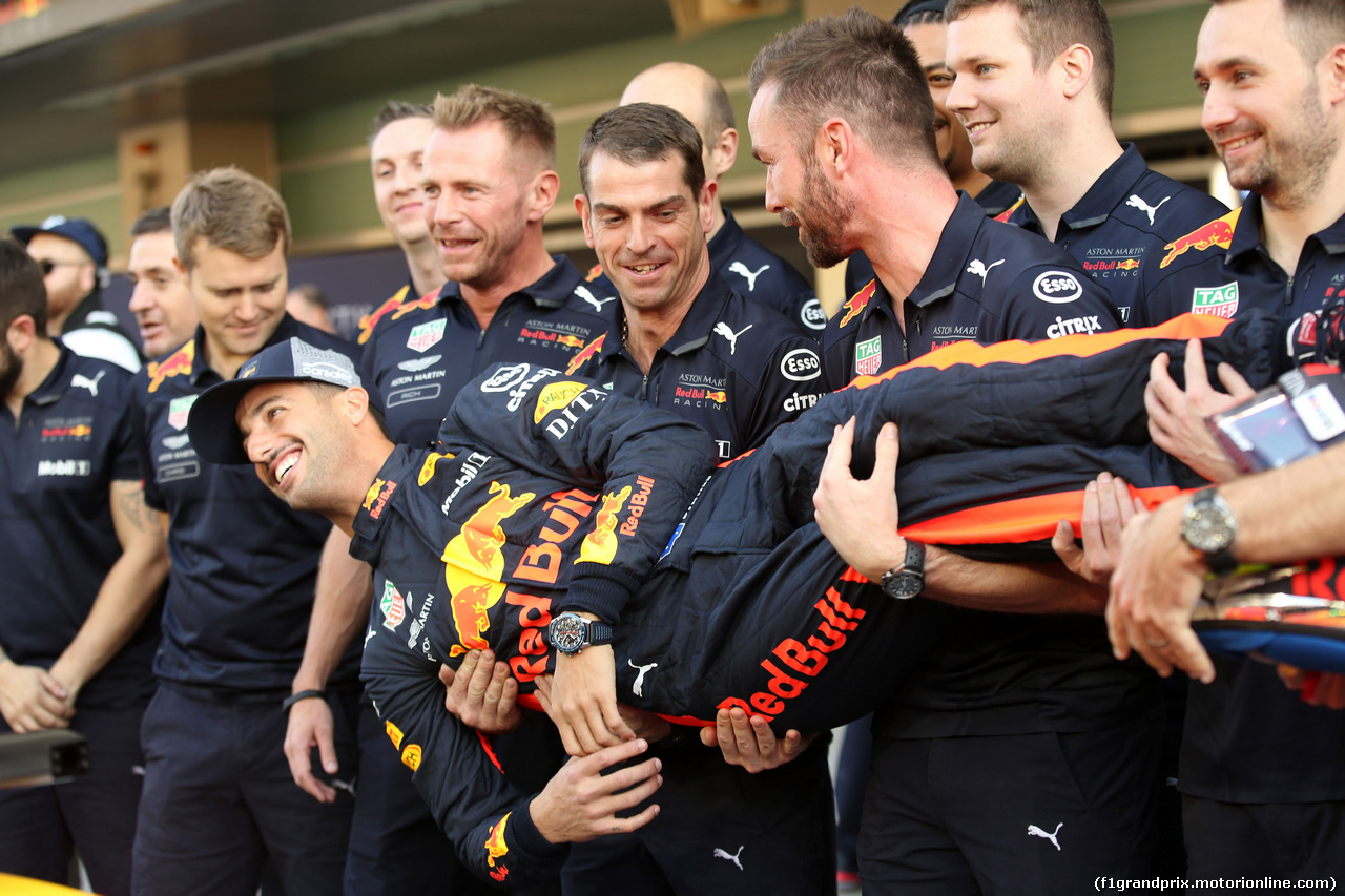 GP ABU DHABI, 22.11.2018 - Daniel Ricciardo (AUS) Red Bull Racing RB14