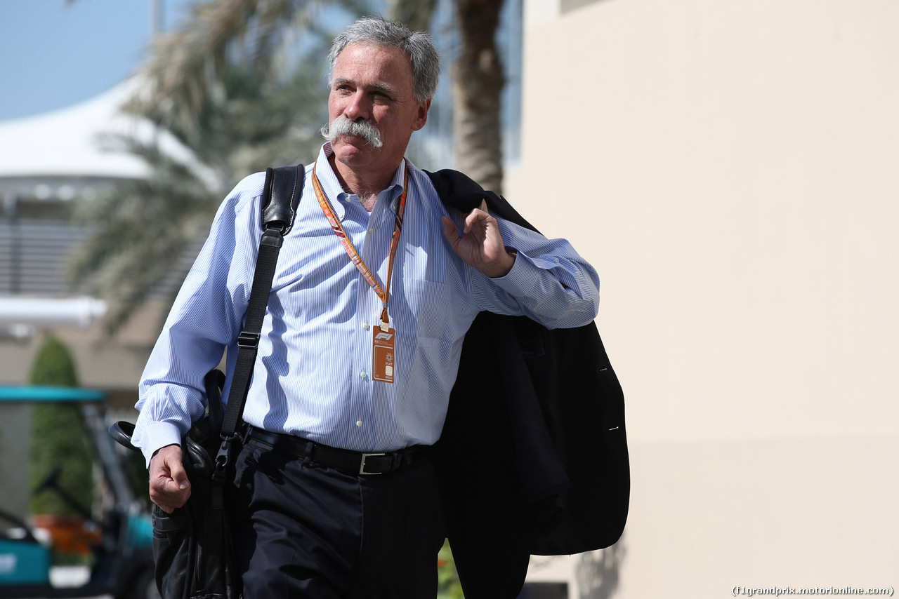GP ABU DHABI, 23.11.2018 - Chase Carey (USA) Formula One Group Chairman