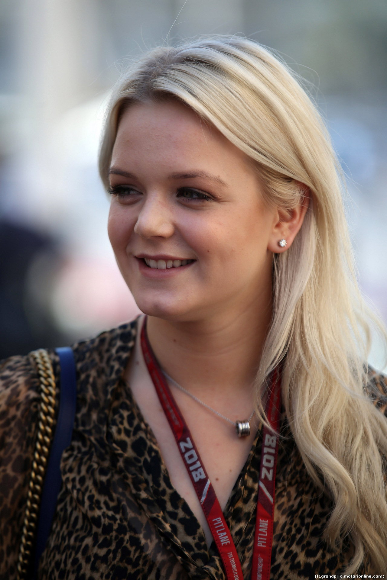 GP ABU DHABI, 23.11.2018 - Emilia Pikkarainen (FIN) Swimmer e wife of Valtteri Bottas (FIN)