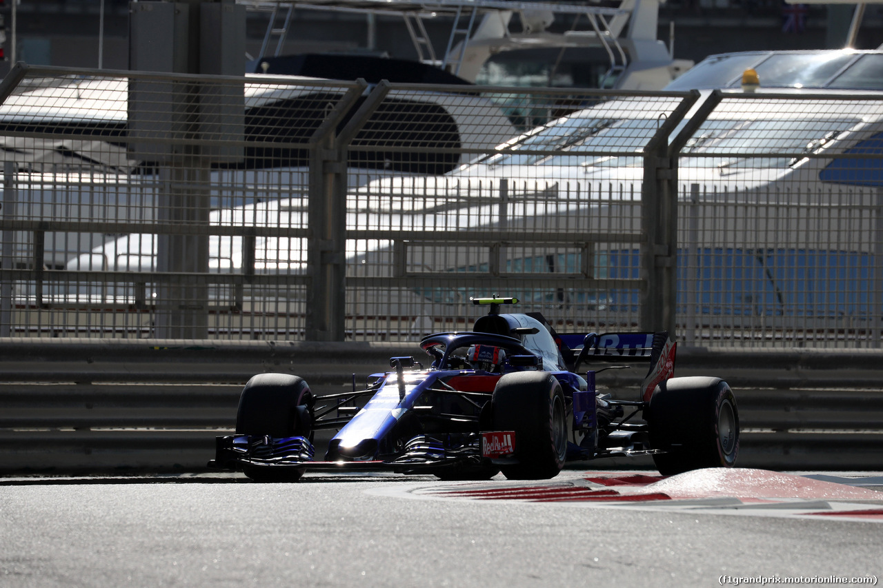 GP ABU DHABI, 23.11.2018 - Prove Libere 1, Pierre Gasly (FRA) Scuderia Toro Rosso STR13