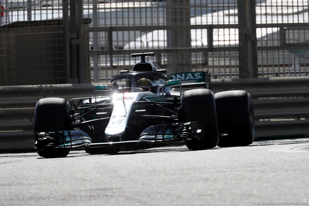 GP ABU DHABI, 23.11.2018 - Prove Libere 1, Lewis Hamilton (GBR) Mercedes AMG F1 W09
