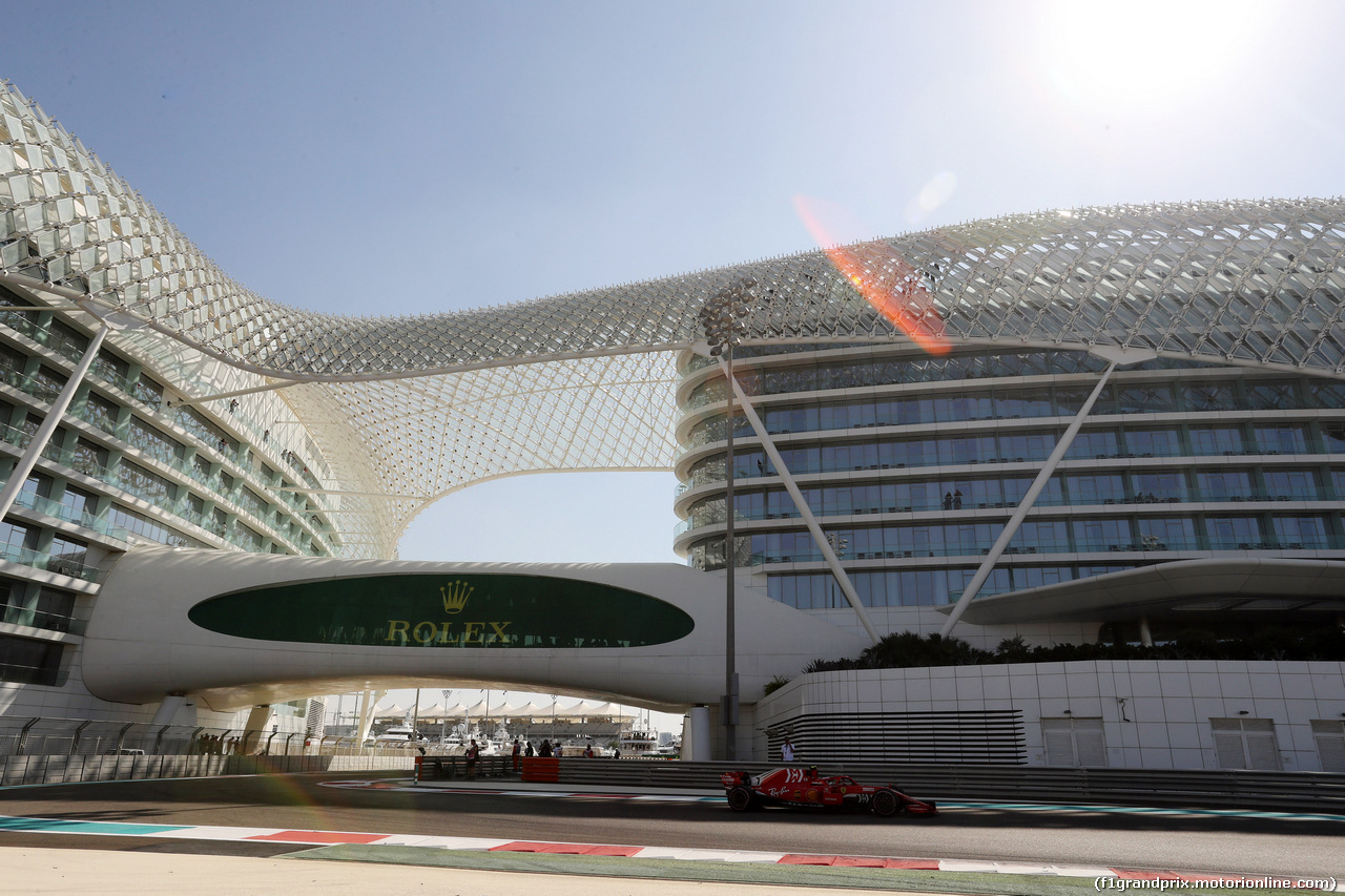 GP ABU DHABI, 23.11.2018 - Prove Libere 1, Kimi Raikkonen (FIN) Ferrari SF71H