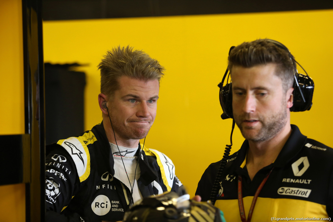 GP ABU DHABI, 23.11.2018 - Prove Libere 1, Nico Hulkenberg (GER) Renault Sport F1 Team RS18