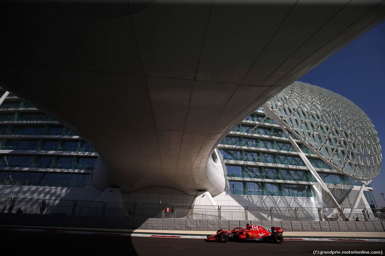 GP ABU DHABI, 23.11.2018 - Prove Libere 1, Sebastian Vettel (GER) Ferrari SF71H
