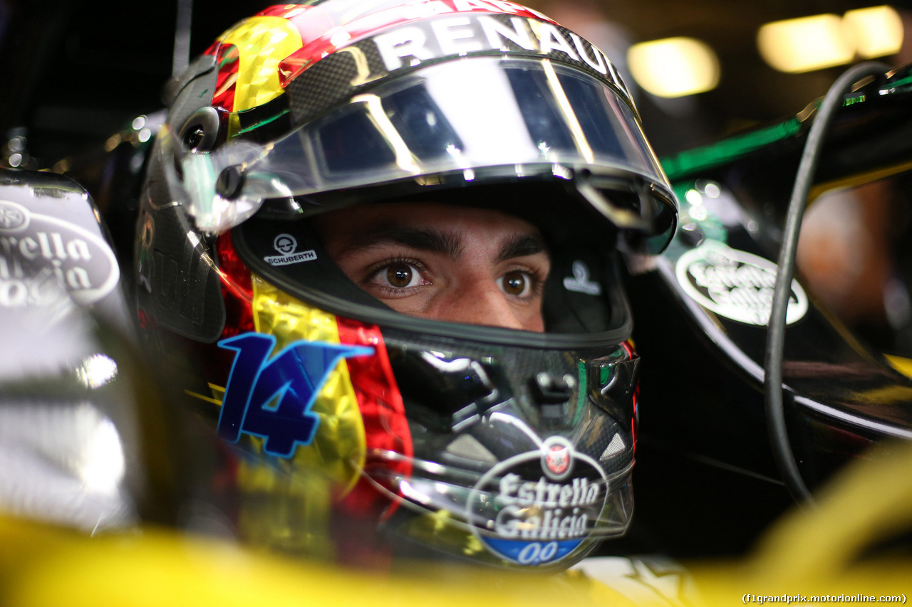 GP ABU DHABI, 23.11.2018 - Prove Libere 1, Carlos Sainz Jr (ESP) Renault Sport F1 Team RS18