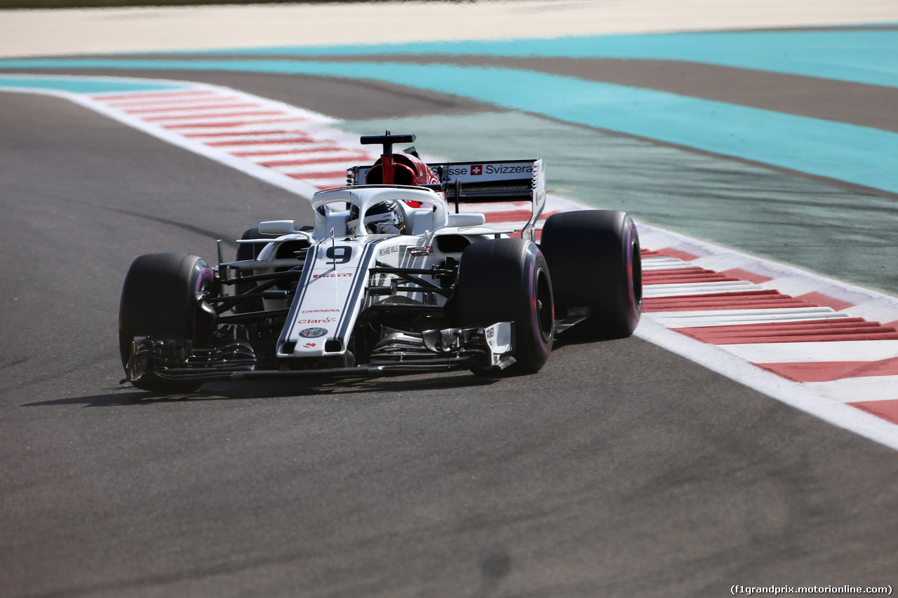 GP ABU DHABI, 23.11.2018 - Prove Libere 1, Marcus Ericsson (SUE) Sauber C37
