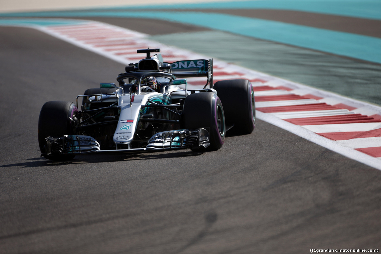 GP ABU DHABI, 23.11.2018 - Prove Libere 1, Lewis Hamilton (GBR) Mercedes AMG F1 W09