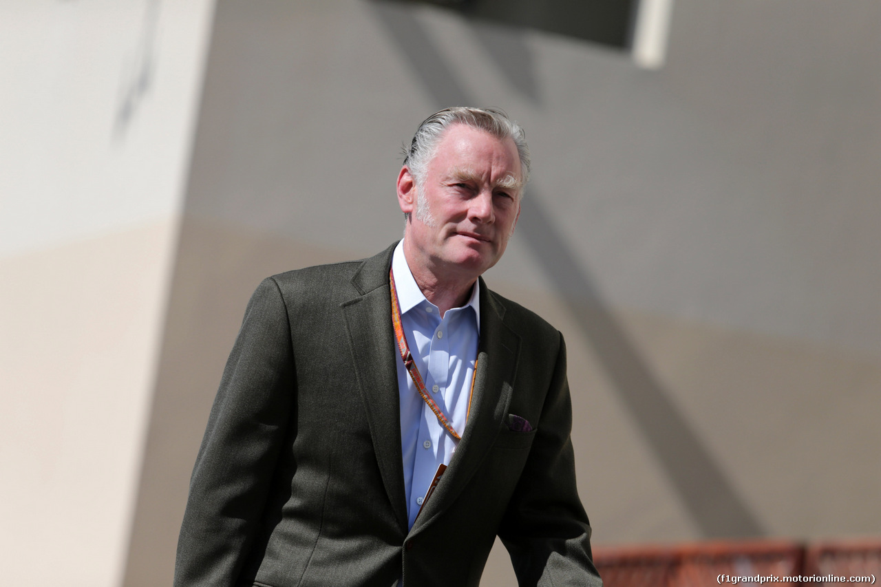 GP ABU DHABI, 23.11.2018 - Prove Libere 1, Sean Bratches, Formula 1 Managing Director, Commercial Operations