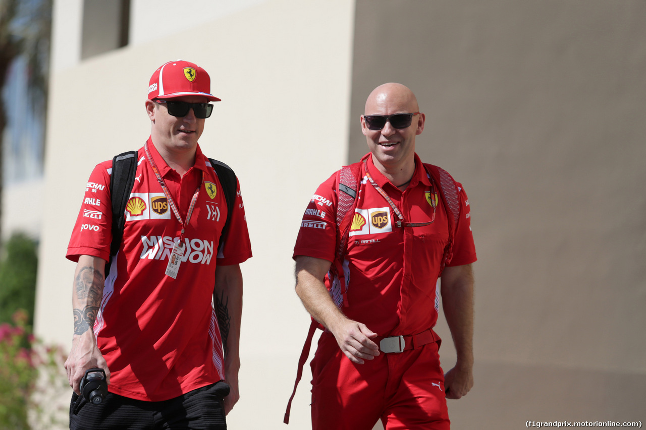 GP ABU DHABI, 23.11.2018 - Prove Libere 1, Kimi Raikkonen (FIN) Ferrari SF71H