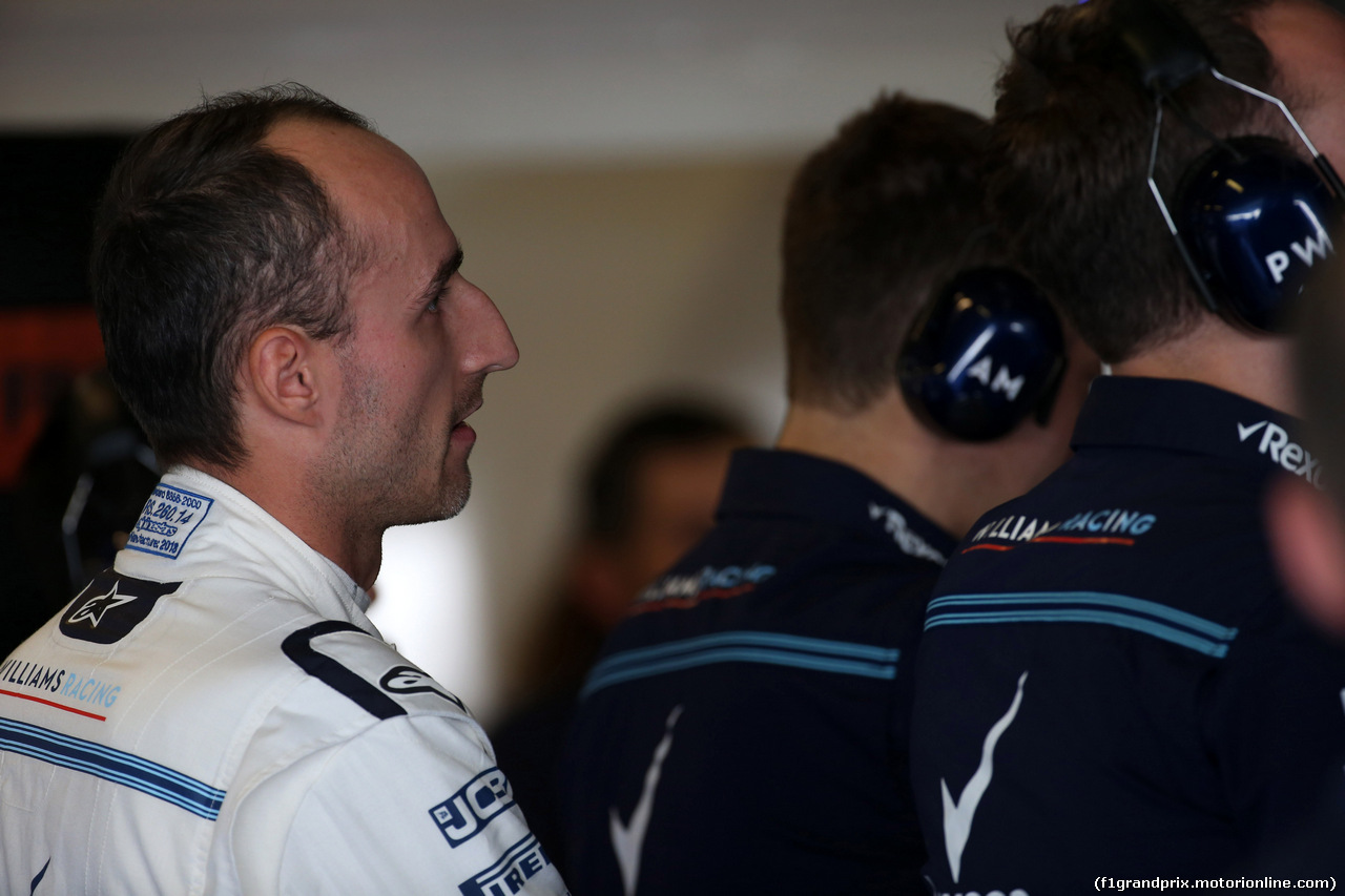 GP ABU DHABI, 23.11.2018 - Prove Libere 1, Robert Kubica (POL) Williams FW41 Reserve e Development Driver