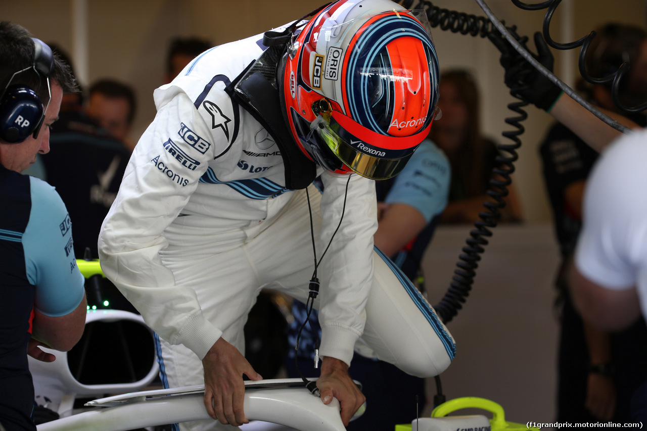 GP ABU DHABI, 23.11.2018 - Prove Libere 1, Robert Kubica (POL) Williams FW41 Reserve e Development Driver