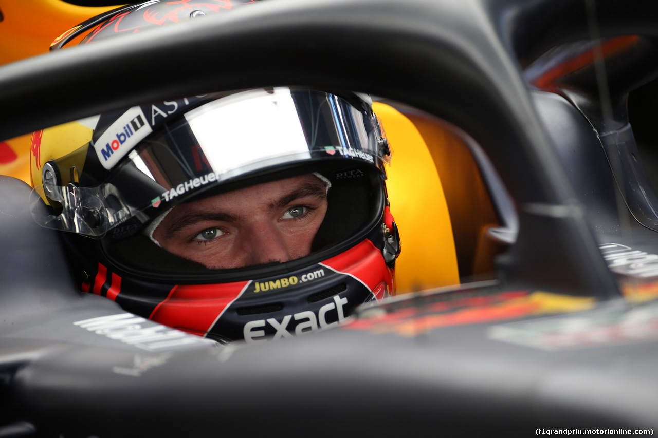 GP ABU DHABI, 23.11.2018 - Prove Libere 1, Max Verstappen (NED) Red Bull Racing RB14