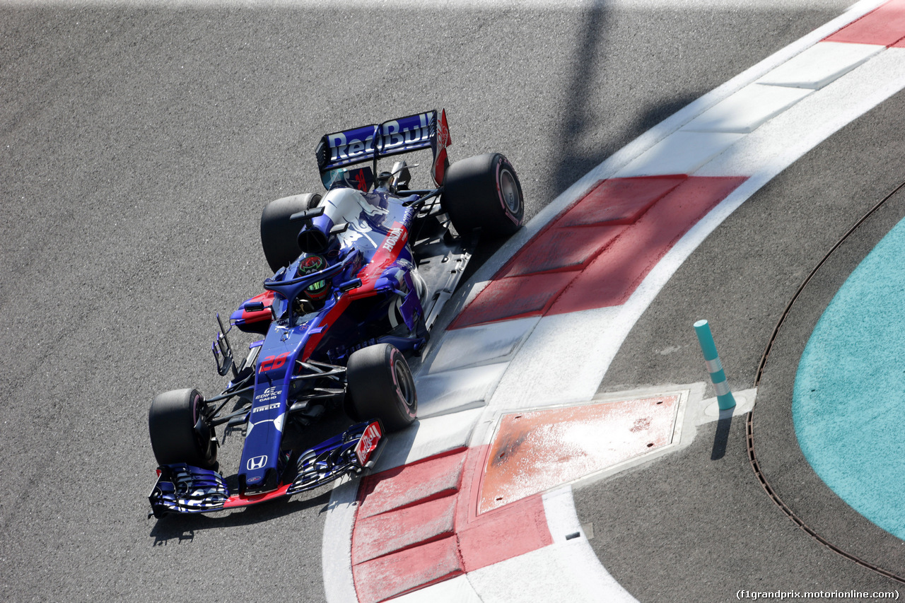 GP ABU DHABI, 23.11.2018 - Prove Libere 1, Brendon Hartley (NZL) Scuderia Toro Rosso STR13
