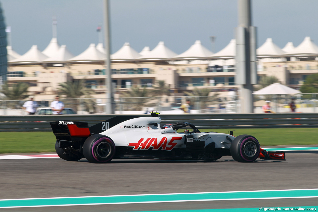 GP ABU DHABI, 23.11.2018 - Prove Libere 1, Kevin Magnussen (DEN) Haas F1 Team VF-18