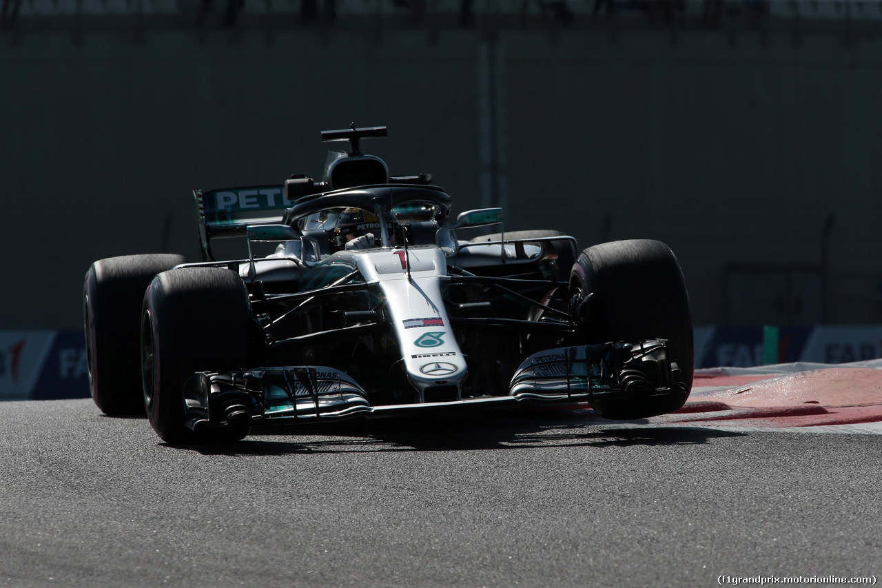 GP ABU DHABI, 23.11.2018 - Prove Libere 1, Lewis Hamilton (GBR) Mercedes AMG F1 W09