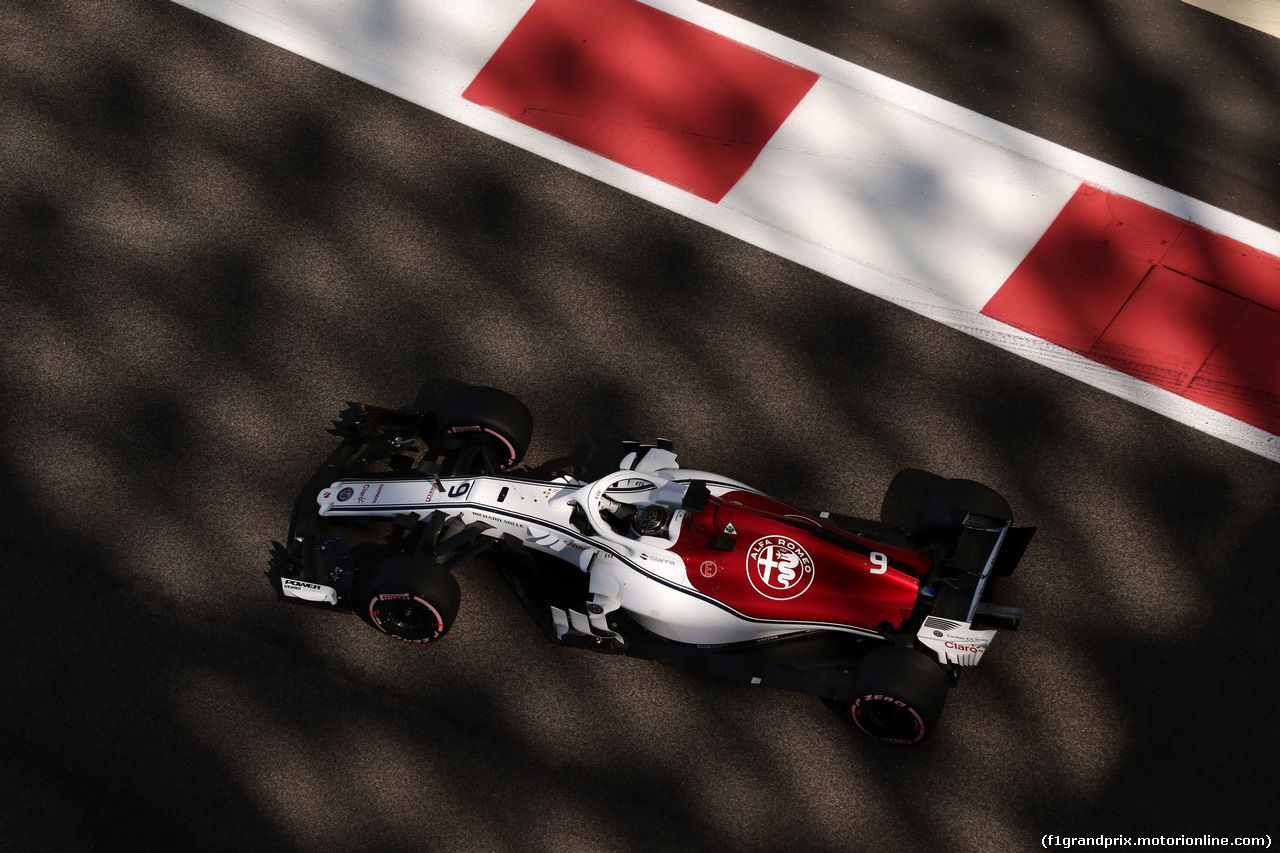 GP ABU DHABI, 23.11.2018 - Prove Libere 1, Marcus Ericsson (SUE) Sauber C37