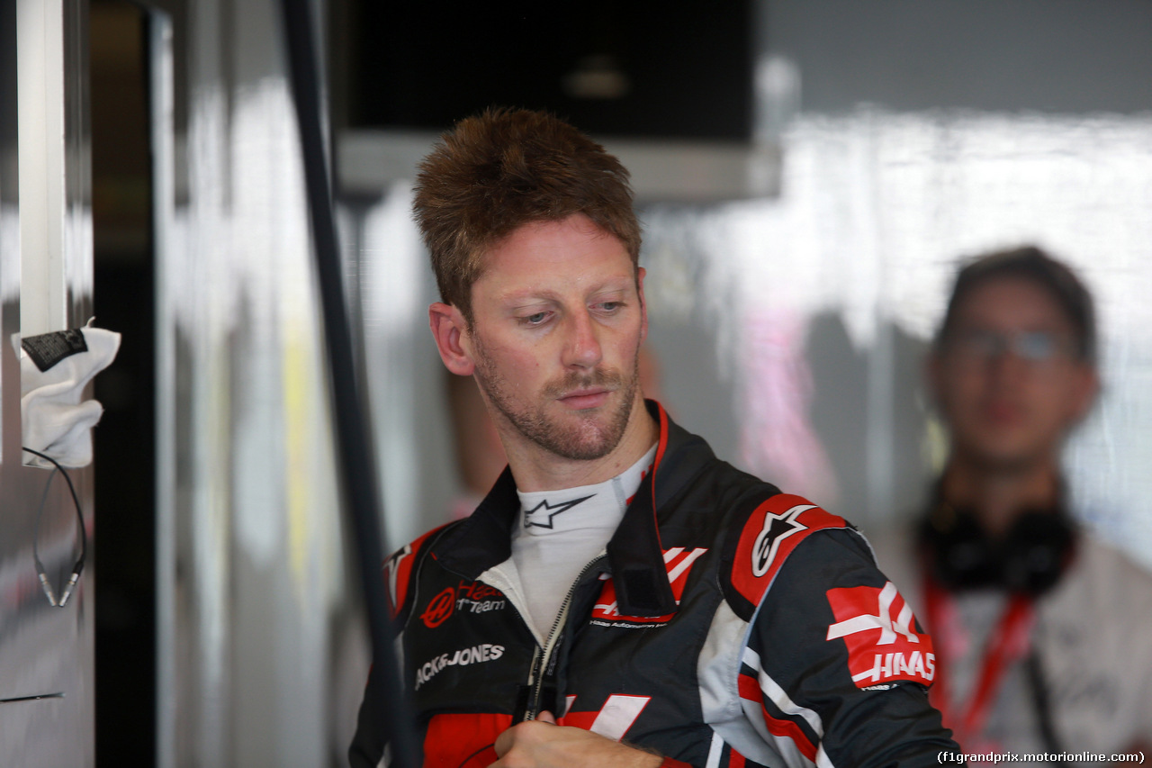 GP ABU DHABI, 23.11.2018 - Prove Libere 1, Romain Grosjean (FRA) Haas F1 Team VF-18