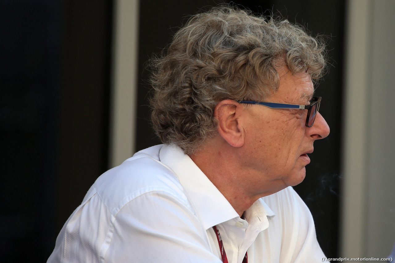 GP ABU DHABI, 23.11.2018 - Prove Libere 1, Herman Tilke, Formula 1 track designer