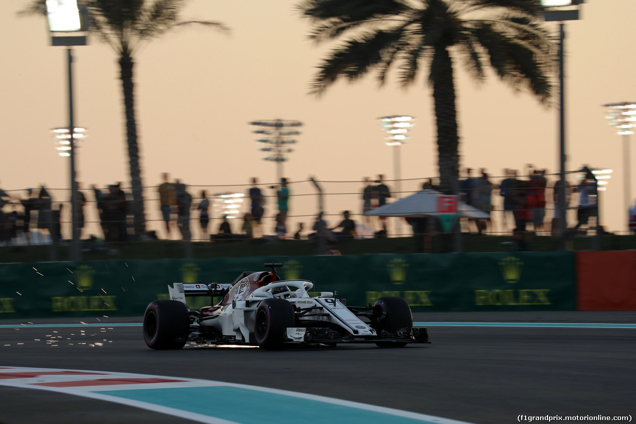 GP ABU DHABI, 23.11.2018 - Prove Libere 2, Marcus Ericsson (SUE) Sauber C37